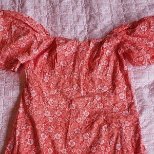 Forever That Girl puffer short sleeve small